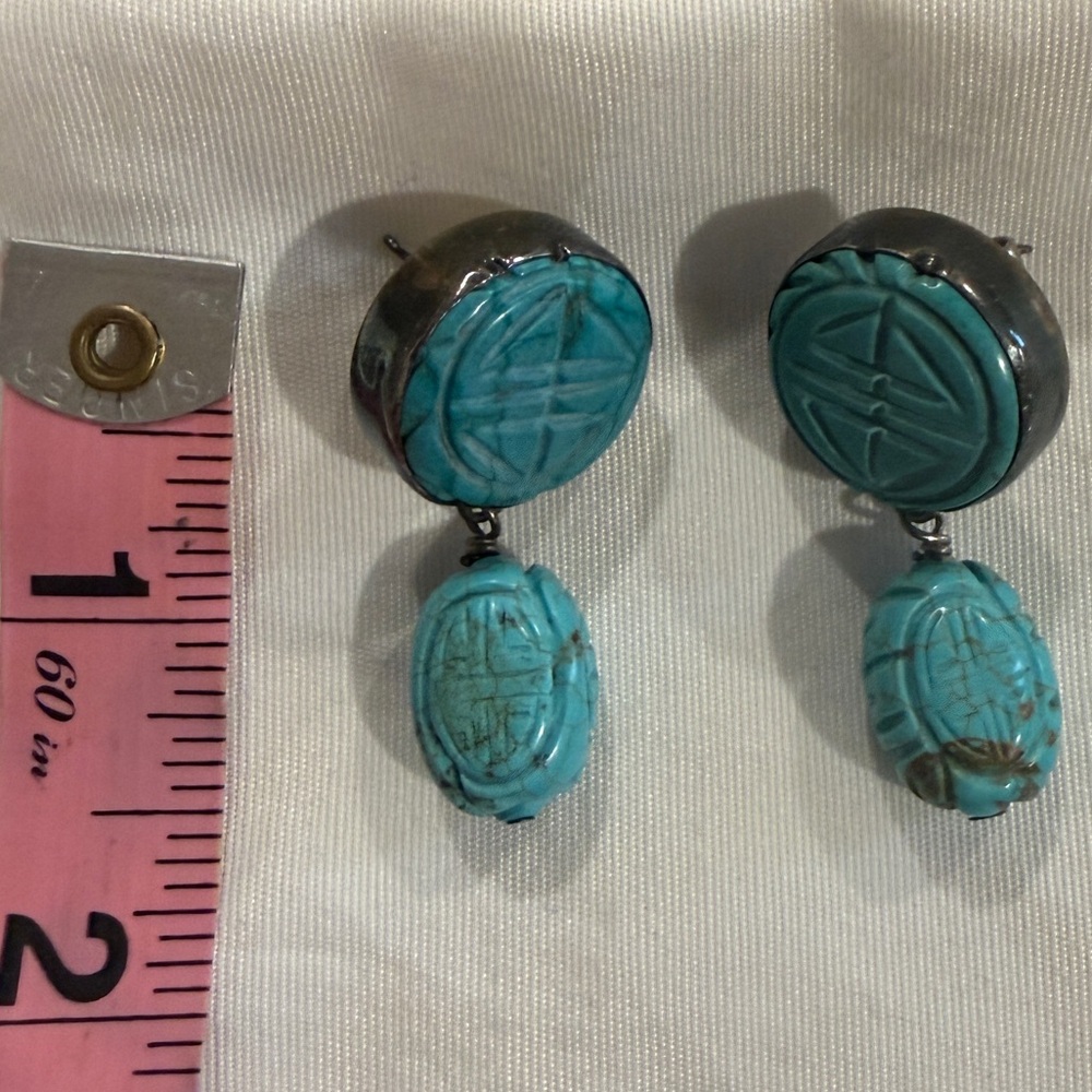 Turquoise Dangle Earrings